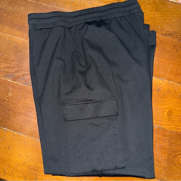 Mondetta women’s Black Cargo lounge pants sz XL - Picture 3 of 6
